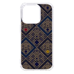 Pattern Flower Design Iphone 14 Pro Tpu Uv Print Case by Ravend