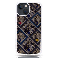 Pattern Flower Design Iphone 13 Mini Tpu Uv Print Case by Ravend