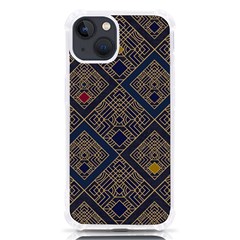 Pattern Flower Design Iphone 13 Tpu Uv Print Case by Ravend