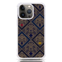 Pattern Flower Design Iphone 13 Pro Tpu Uv Print Case by Ravend