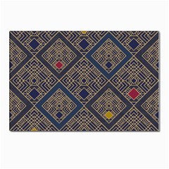 Pattern Seamless Antique Luxury Postcards 5  X 7  (pkg Of 10) by Ravend