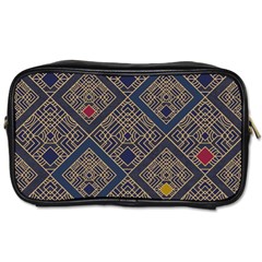 Pattern Seamless Antique Luxury Toiletries Bag (one Side) by Ravend