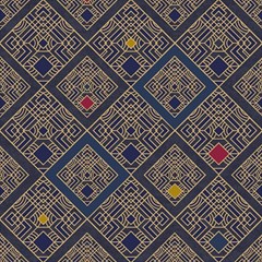 Pattern Seamless Antique Luxury Play Mat (square) by Ravend