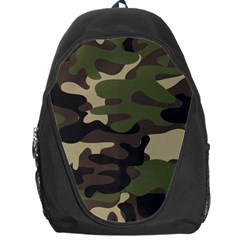 Texture Military Camouflage Repeats Seamless Army Green Hunting Backpack Bag by Ravend