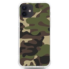 Texture Military Camouflage Repeats Seamless Army Green Hunting Iphone 12/12 Pro Tpu Uv Print Case by Ravend