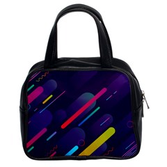 Colorful Abstract Background Classic Handbag (two Sides)