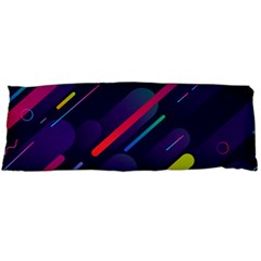 Colorful Abstract Background Body Pillow Case (dakimakura) by Ravend