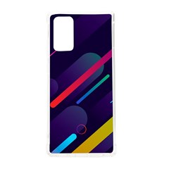 Colorful Abstract Background Samsung Galaxy Note 20 Tpu Uv Case