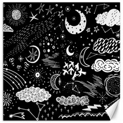 Vector Set Sketch Drawn With Space Canvas 12  X 12  by Ravend