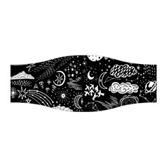 Vector Set Sketch Drawn With Space Stretchable Headband