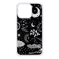 Vector Set Sketch Drawn With Space Iphone 13 Pro Tpu Uv Print Case by Ravend