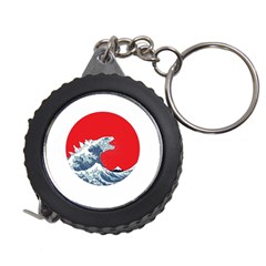 The Great Wave Of Kaiju Measuring Tape by Cendanart