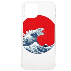 The Great Wave Of Kaiju Iphone 12 Pro Max Tpu Uv Print Case