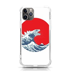 The Great Wave Of Kaiju Iphone 11 Pro 5 8 Inch Tpu Uv Print Case by Cendanart