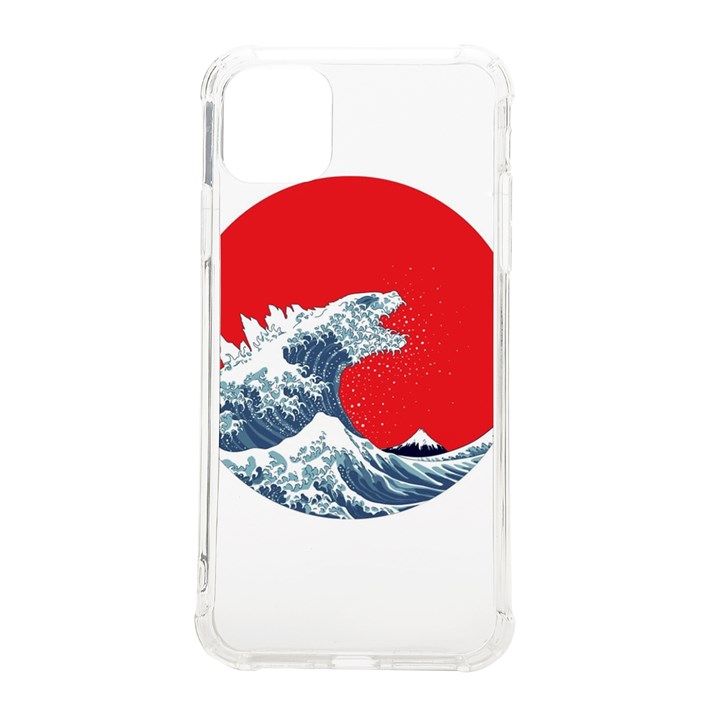 The Great Wave Of Kaiju iPhone 11 Pro Max 6.5 Inch TPU UV Print Case