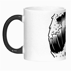 Japanese Sun & Wave Morph Mug by Cendanart