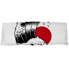 Japanese Sun & Wave Body Pillow Case Dakimakura (two Sides) by Cendanart