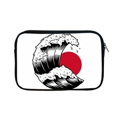 Japanese Sun & Wave Apple Ipad Mini Zipper Cases by Cendanart