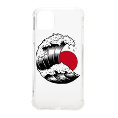 Japanese Sun & Wave Iphone 11 Pro Max 6 5 Inch Tpu Uv Print Case by Cendanart