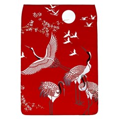 Japanese Crane Bird Art Removable Flap Cover (l) by Cendanart