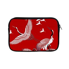 Japanese Crane Bird Art Apple Ipad Mini Zipper Cases by Cendanart