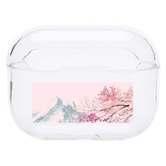 Pink Chinese Style Cherry Blossom Hard Pc Airpods Pro Case