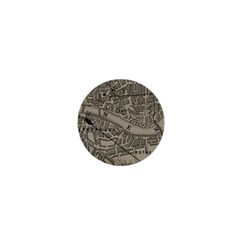 Vintage London Map 1  Mini Magnets