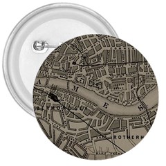 Vintage London Map 3  Buttons by Cendanart