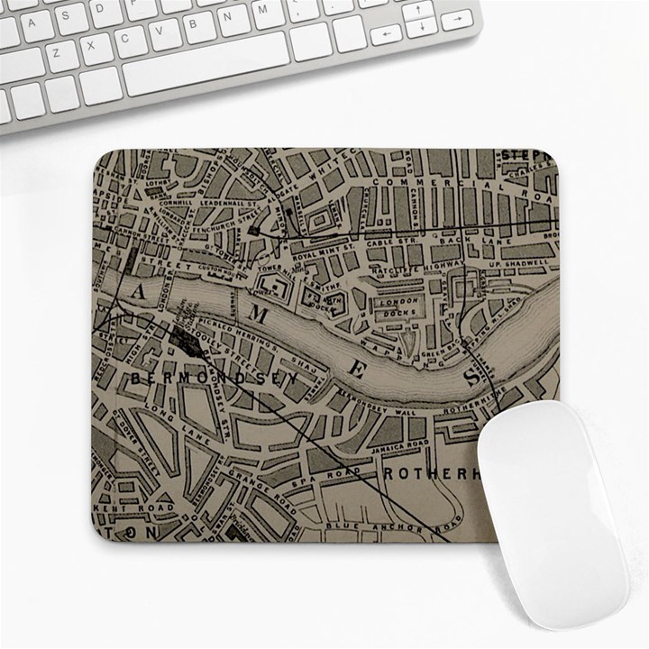 Vintage London Map Large Mousepad