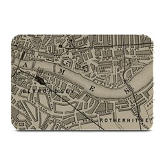 Vintage London Map Plate Mats