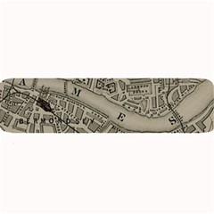 Vintage London Map Large Bar Mat by Cendanart