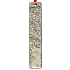 Vintage London Map Large Book Marks