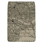 Vintage London Map Removable Flap Cover (L) Front