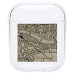 Vintage London Map Hard PC AirPods 1/2 Case Front