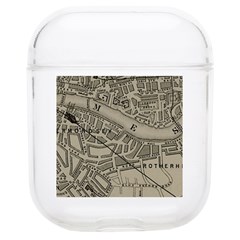 Vintage London Map Soft TPU AirPods 1/2 Case