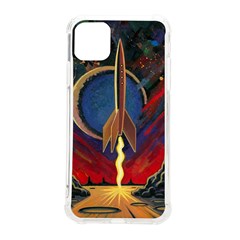 Rocket Painting Iphone 11 Pro Max 6 5 Inch Tpu Uv Print Case by Cendanart