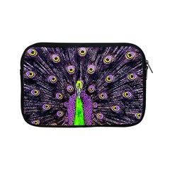 Peacock Bird Color Apple Ipad Mini Zipper Cases by Cendanart