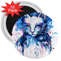 Cat 3  Magnets (10 Pack) 