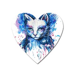 Cat Heart Magnet