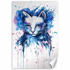 Cat Canvas 12  X 18  by saad11