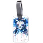 Cat Luggage Tag (two sides) Back