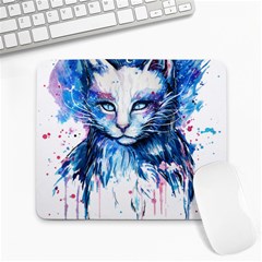 Cat Large Mousepad by saad11