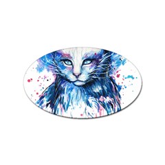 Cat Sticker Oval (100 Pack)