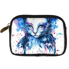 Cat Digital Camera Leather Case