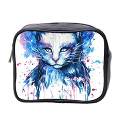 Cat Mini Toiletries Bag (two Sides) by saad11