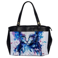 Cat Oversize Office Handbag by saad11