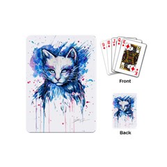 Cat Playing Cards Single Design (mini) by saad11