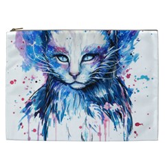 Cat Cosmetic Bag (xxl) by saad11