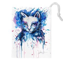 Cat Drawstring Pouch (4xl) by saad11