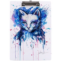 Cat A4 Acrylic Clipboard by saad11